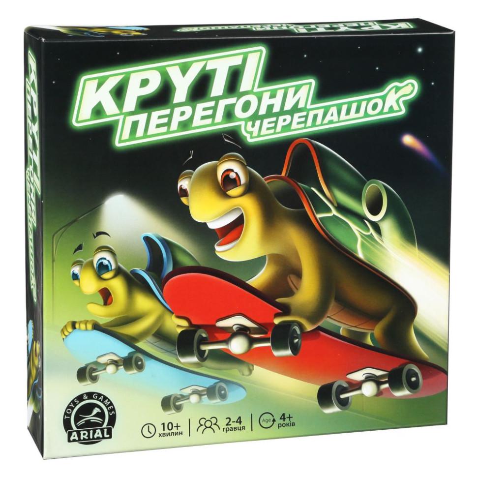 Настільна гра Arial 910817 "Круті гонки черепашок"