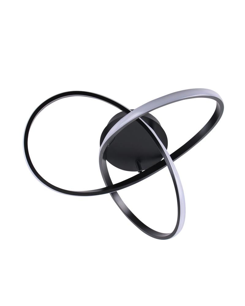 Люстра Goldlux 329684 Oskar Big LED 1x30W 4000K 4000Lm IP20 Черный (29747426)