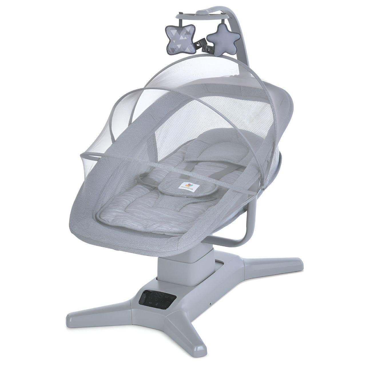 Заколисуючий центр 2в1 Mastela 8303 сенсорна панель керування/дуга з іграшками Темно-Сірий (24200908) - фото 2 Заколисуючий центр 2в1 Mastela 8303 сенсорна панель керування/дуга з іграшками Темно-Сірий (24200908) - фото 2