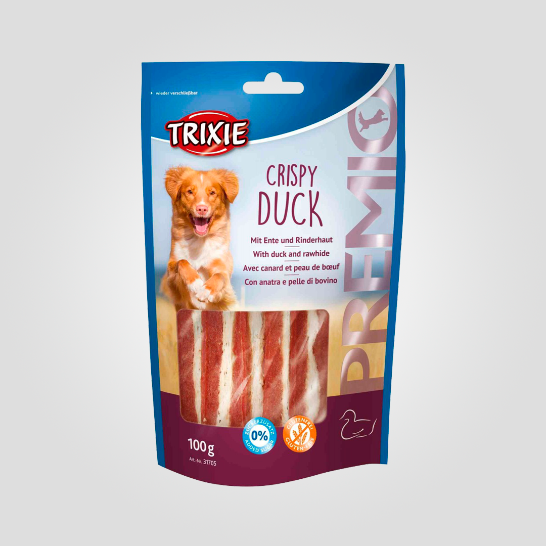 Лакомство для собак Trixie Premio Crispy Duck утка 100 г (20504821)