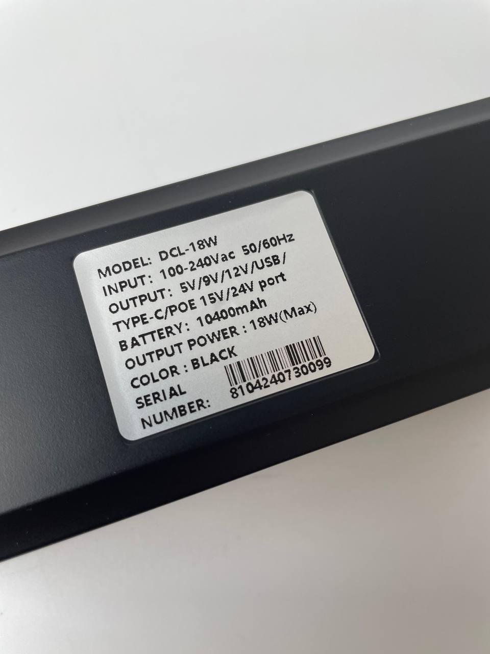 Источник бесперебойного питания для роутера DC UPS 5V/9V/12V 10400 mAh (41487) - фото 6