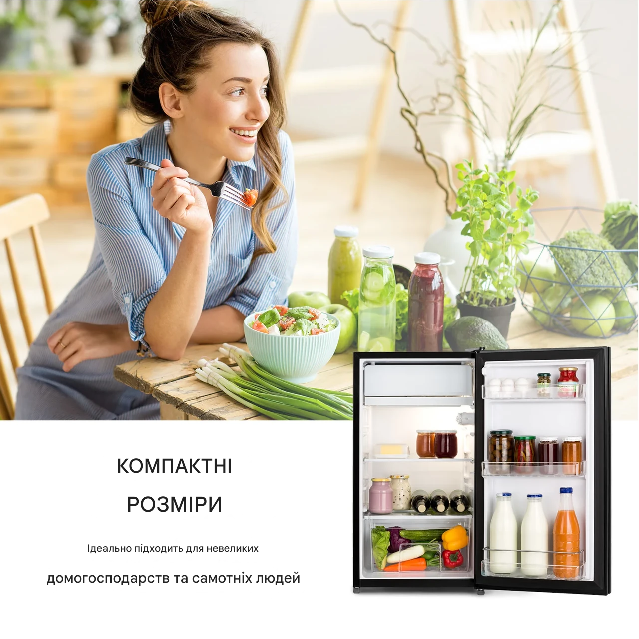 Холодильник Klarstein Miro 91 л 41 дБ (10045828) - фото 6