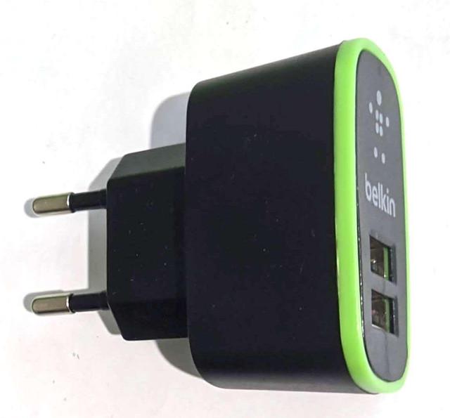 Зарядное устройство сетевое Belkin 2USB 2100 mAh