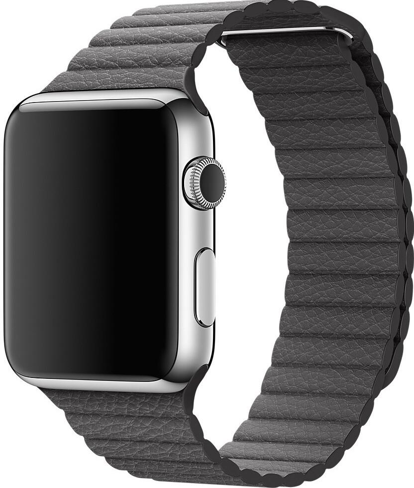 Кожанный ремешок Band Leather Loop for Apple Watch 42/44mm, Storm Gray (HC)