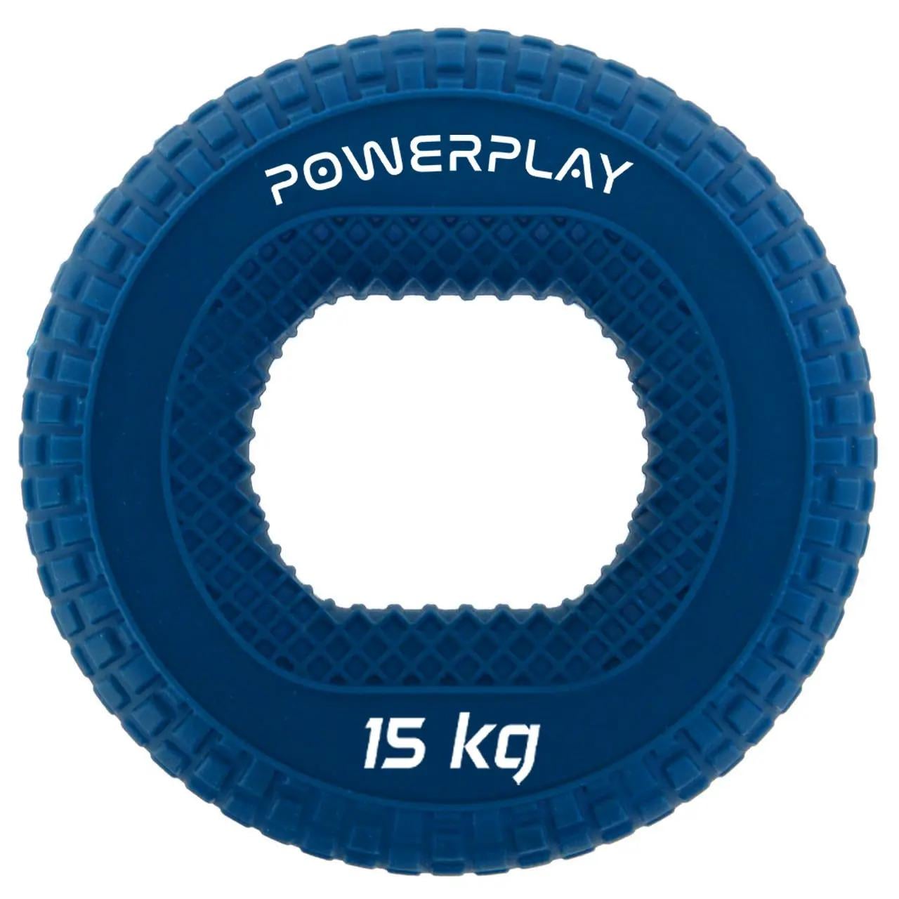 Еспандер кистьовий силіконовий PowerPlay PP-4333 Hand Grip Light 15 кг Блакитний Еспандер кистьовий силіконовий PowerPlay PP-4333 Hand Grip Light 15 кг Блакитний
