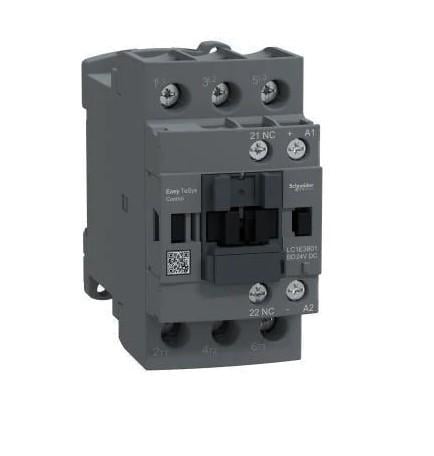 Контактор Schneider Electric Easy TeSys Contro 3P/400 В 38A НЗUк=24 В (LC1E3801BD)