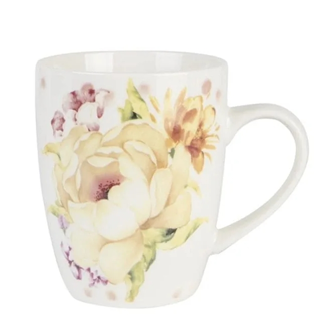 Чашка фарфоровая Flora Viola 0,36 л 32129