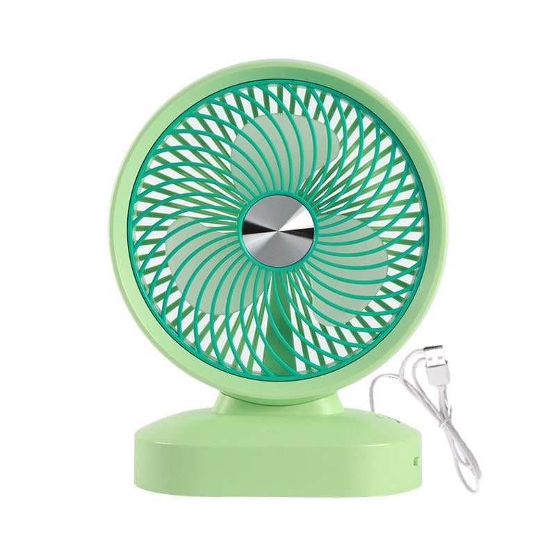 Вентилятор портативний настільний на акумуляторі 1200 мАг USB-Type C 3 режими 5 Вт Зелений (27434614) - фото 3 Вентилятор портативний настільний на акумуляторі 1200 мАг USB-Type C 3 режими 5 Вт Зелений (27434614) - фото 3
