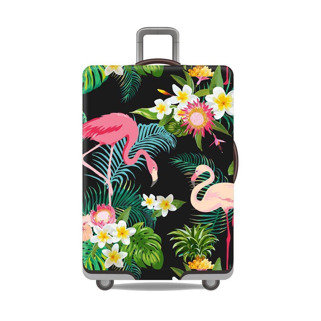 Чехол для чемодана Turister Flamingo M Разноцветный Чехол для чемодана Turister Flamingo M Разноцветный