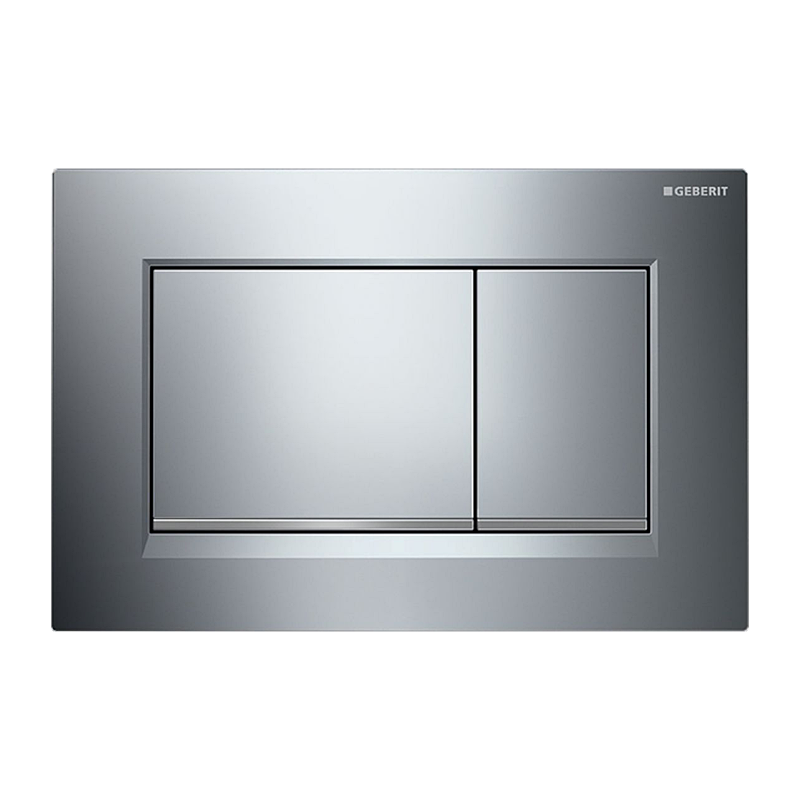 Кнопка змиву Geberit Sigma30 Хром глянець/Хром матовий (115.883.KH.1)
