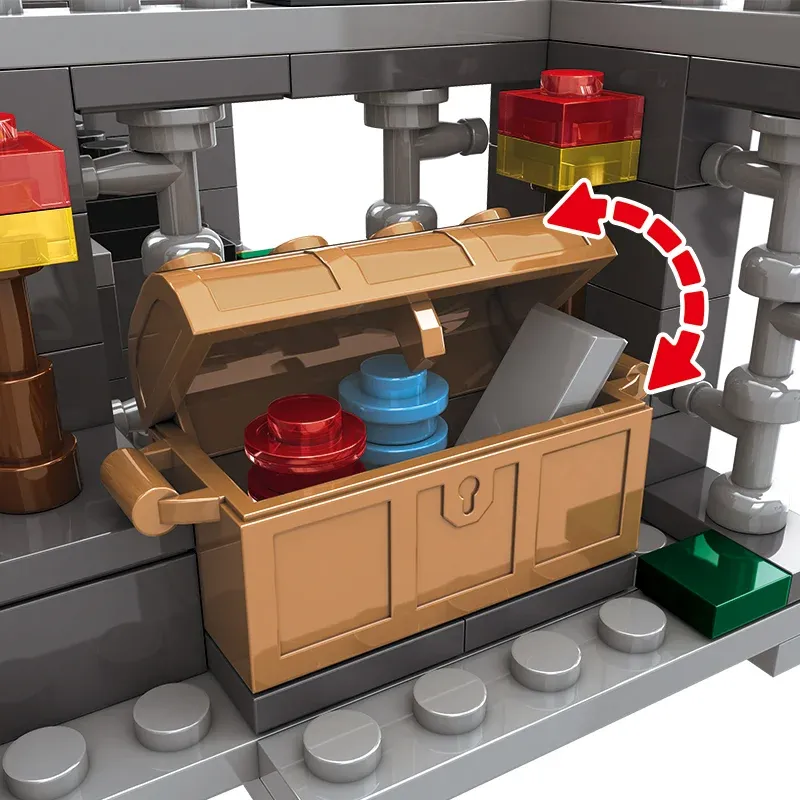 Конструктор Minecraft My World Портал в край з фігурками для дітей 437 дет. - фото 9 Конструктор Minecraft My World Портал в край з фігурками для дітей 437 дет. - фото 9