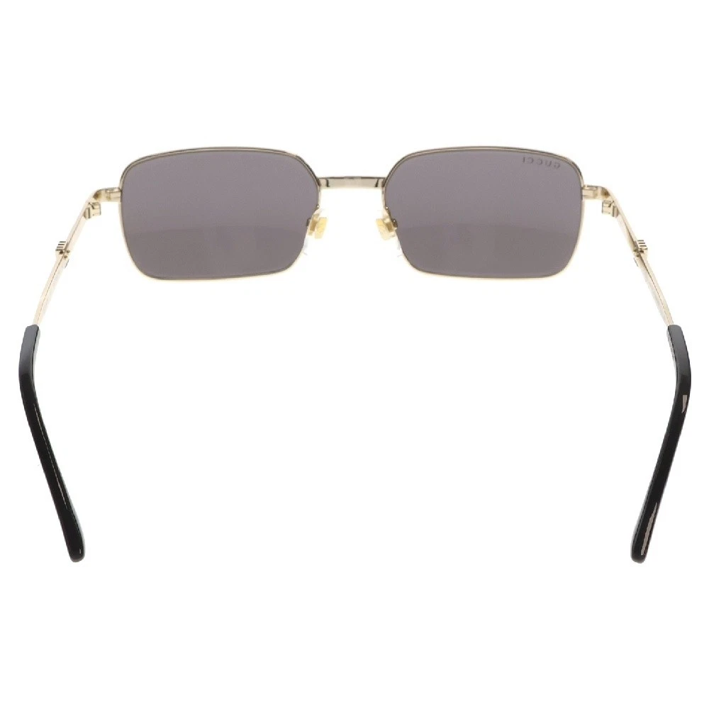 Окуляри Gucci Rectangular Frame Sunglasses Gold/Toned - фото 2