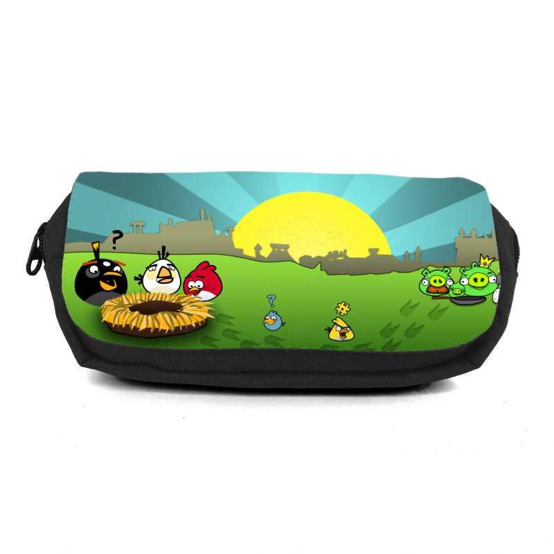 Пенал школьный Angry Birds ANG-0014 Черный (2044915726)