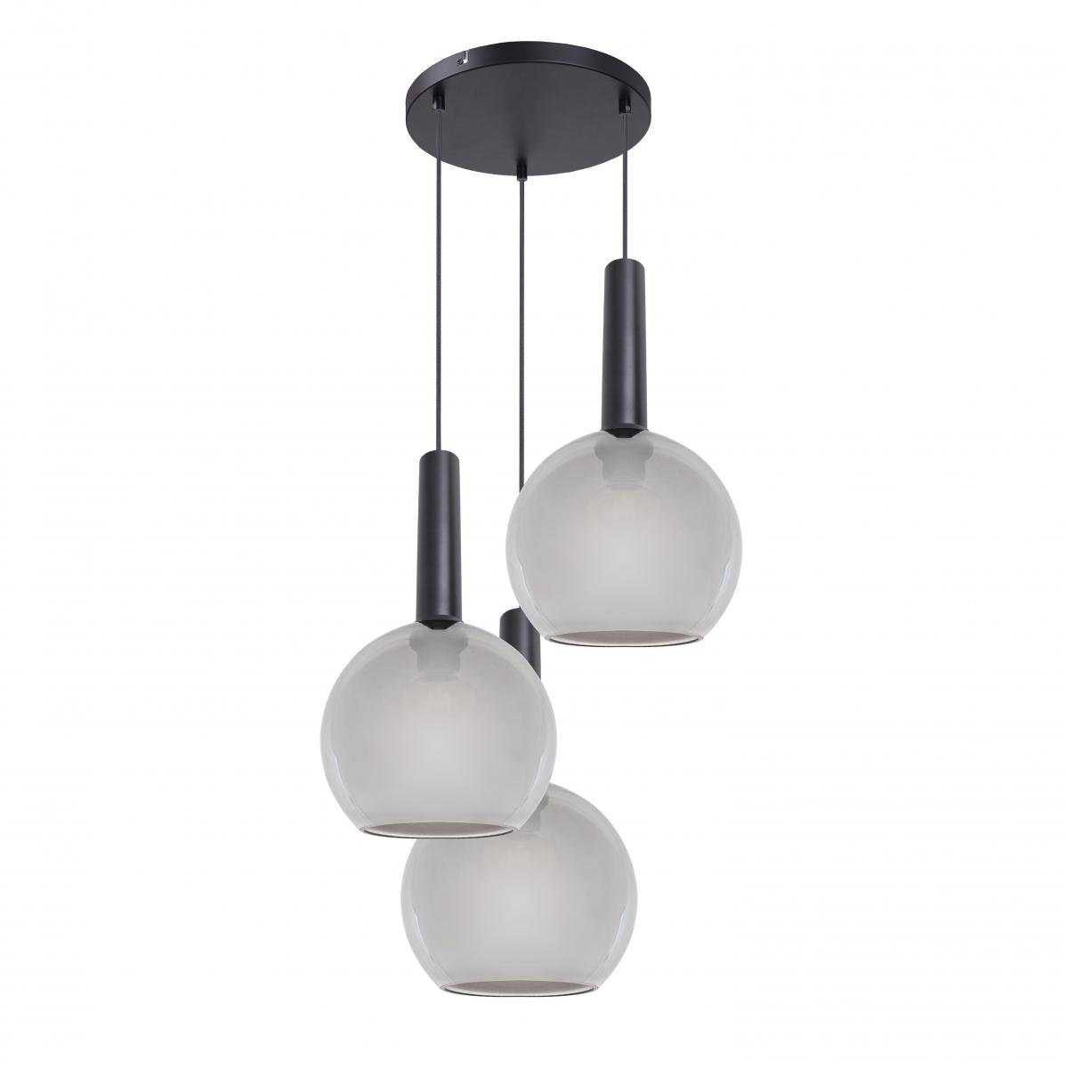 Люстра підвісна Brille BL-440S/3B E27 Smoke