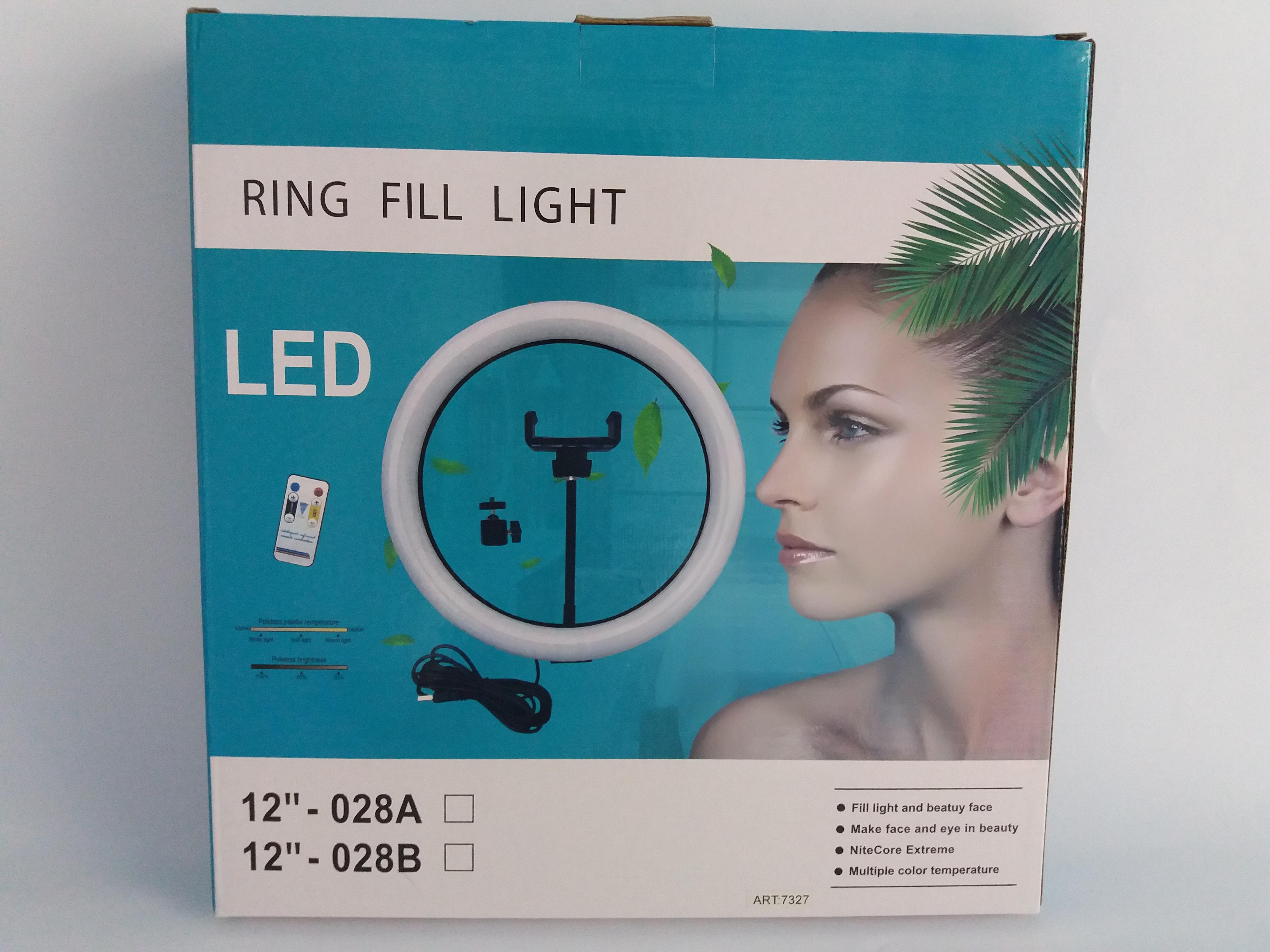 Кільцева LED лампа RING LIGHT 30 см з тримачем для телефону (18055) - фото 3