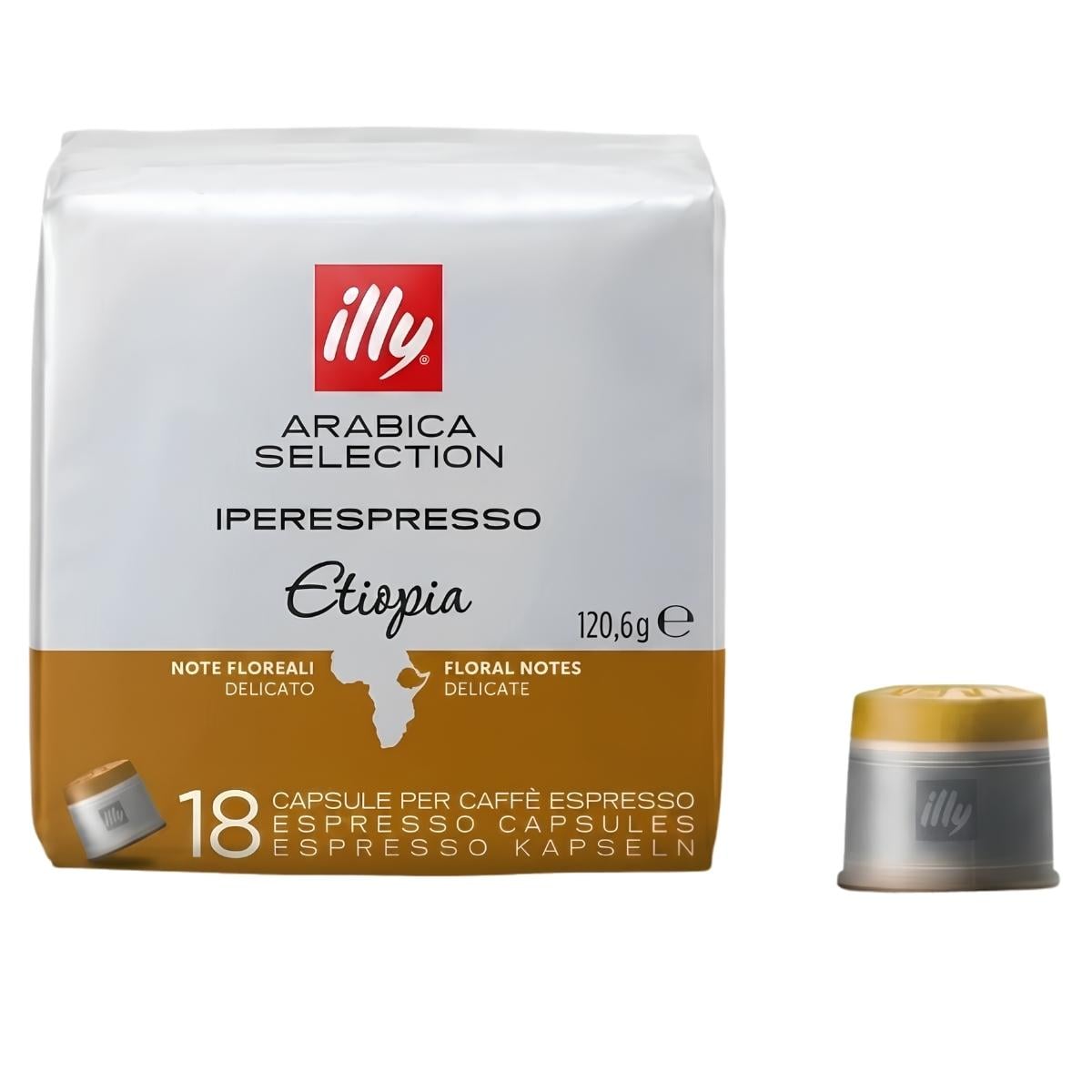 Кофе в капсулах illy IPSO Ethiopia 18 шт. (illk0006)