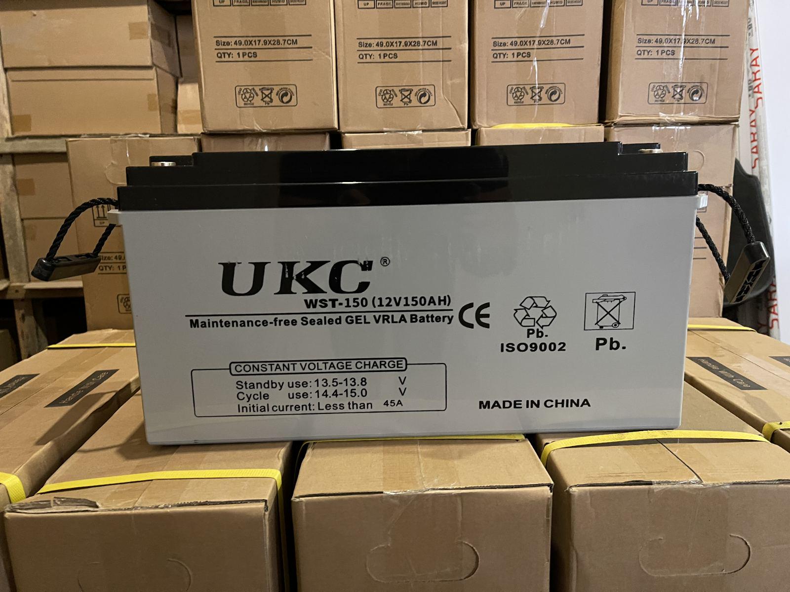 Аккумулятор гелевый UKC GEL Battery тяговой 150 Ah 12 V (11653307) - фото 2 Аккумулятор гелевый UKC GEL Battery тяговой 150 Ah 12 V (11653307) - фото 2