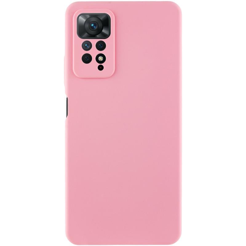 Противоударный Чехол Silicone Cover Lakshmi Full Camera (AAA) для Xiaomi Redmi Note 11 Pro 4G/5G / 12 Pro 4G Light Pink