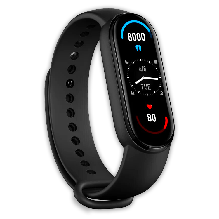 Фітнес-браслет Smart Band M6 Чорний (4769) - фото 4