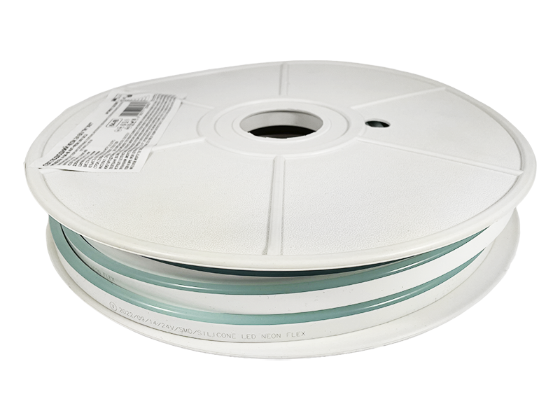 Неон светодиодный AVT 6х12 мм SMD2835 120 LED 24 В 9Вт IP65 1 м Синий (8758)