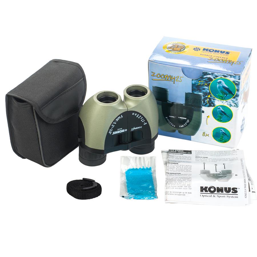 Бинокль Konus Zoomy-25 8-17x25 (DB2059) - фото 4 Бинокль Konus Zoomy-25 8-17x25 (DB2059) - фото 4
