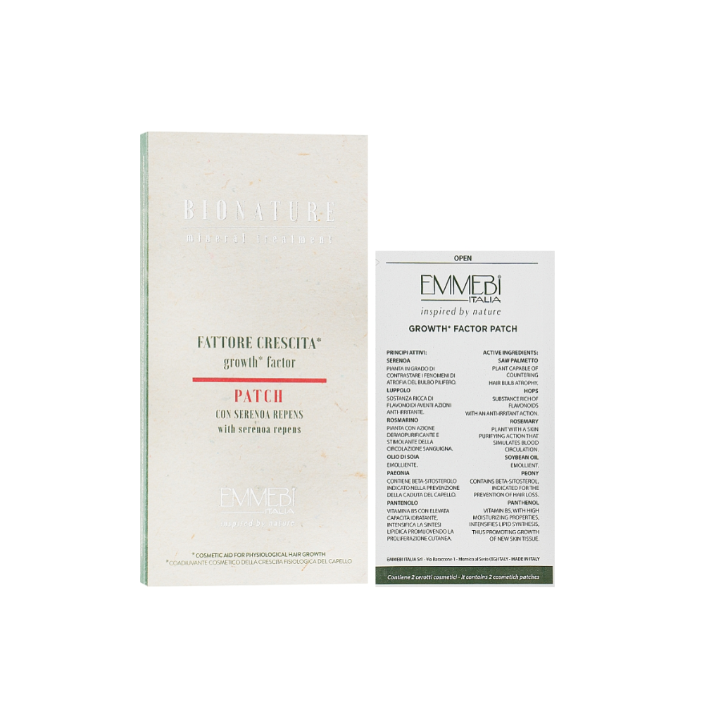 Патчі Emmebi Italia BioNature Growth Factor Patch "Фактор росту" 30 шт. (16029)