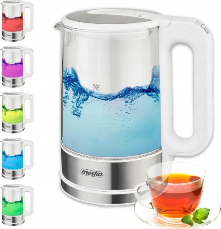 Електрочайник Mesko MS 1301 White (471269) - фото 2