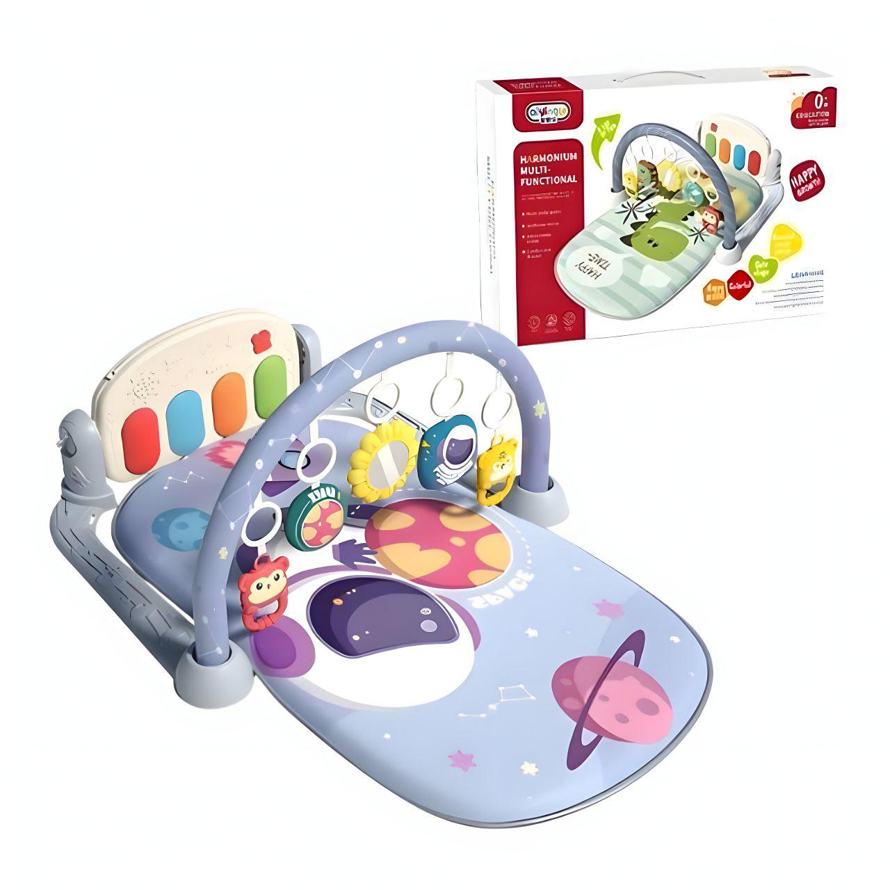 Развивающий коврик с динозавриком с музыкальным пианино/погремушками/зеркальцем-подсолнечником (668-221-1) Развивающий коврик с динозавриком с музыкальным пианино/погремушками/зеркальцем-подсолнечником (668-221-1)