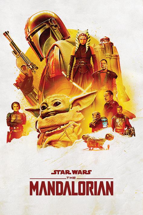 Постер плакат Звёздные Войны Мандалорец Приключение/Star Wars The Mandalorian Adventure 61x91,5 см