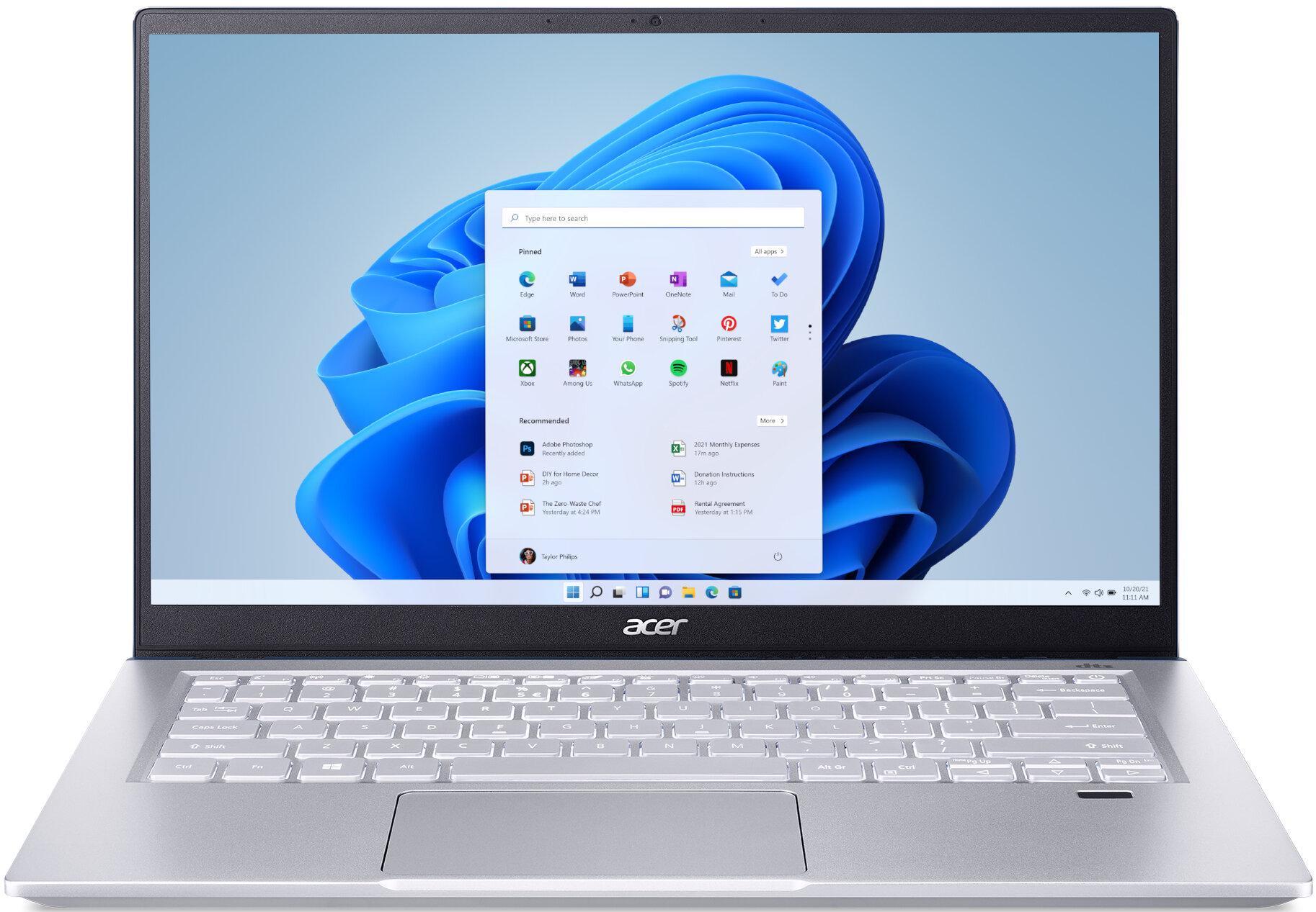 Ноутбук Acer Swift X14-41G-R2YE 14" IPS R5-5600U 16 Gb RAM 512 Gb SSD GeForce RTX3050 Windows 11 Home (NXAU5EP00E) Ноутбук Acer Swift X14-41G-R2YE 14" IPS R5-5600U 16 Gb RAM 512 Gb SSD GeForce RTX3050 Windows 11 Home (NXAU5EP00E)