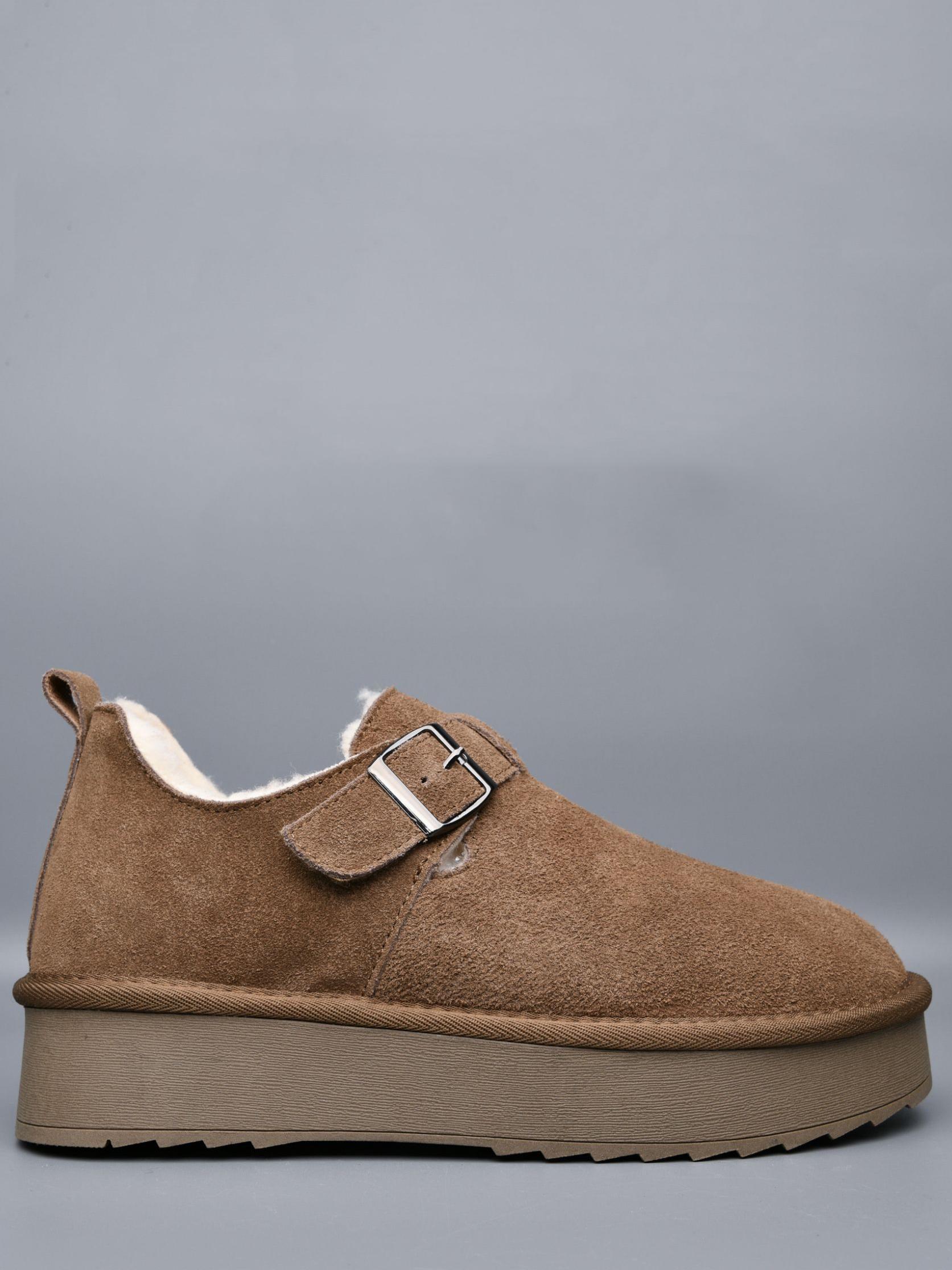 Замшевые угги на овчине Stilli UGN10-5 р. 40 Горчичный Замшевые угги на овчине Stilli UGN10-5 р. 40 Горчичный