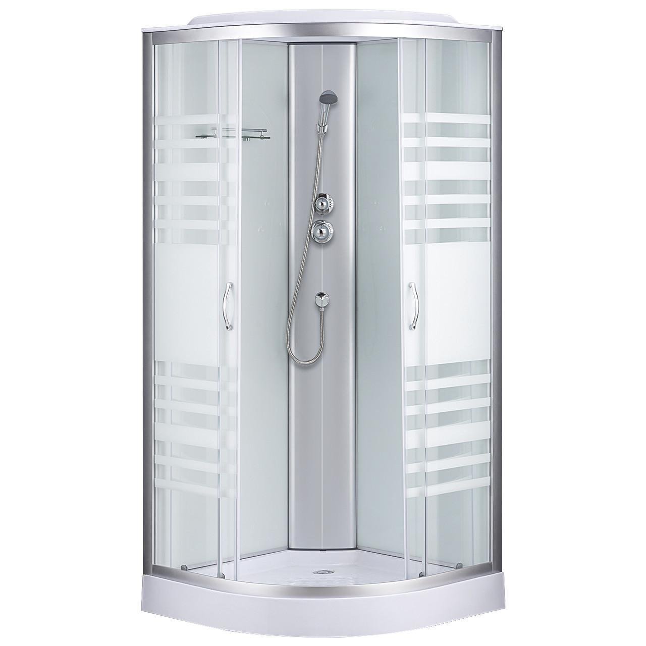 Гидромассажный бокс стекло lines The Light 7790A 90x90x215 см