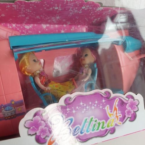 Ляльки в літаку 31x13x11 см 2 шт. (66819) - фото 4