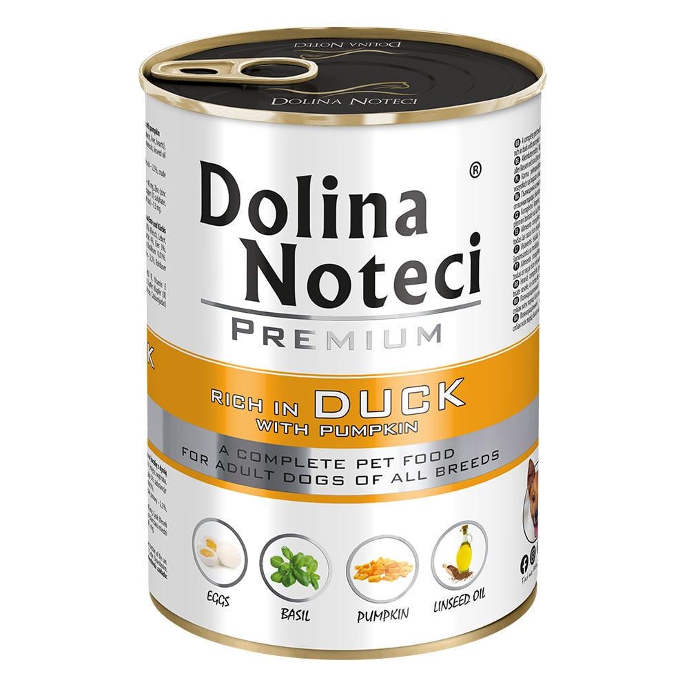Консервы для собак Dolina Noteci Premium с уткой и тыквой 400 г