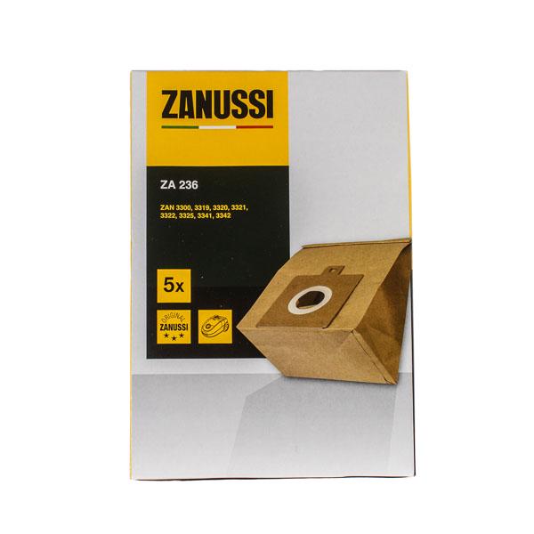 Набор бумажных мешков 5 шт. для пылесоса Zanussi ZA236 900166461 (00000008462)