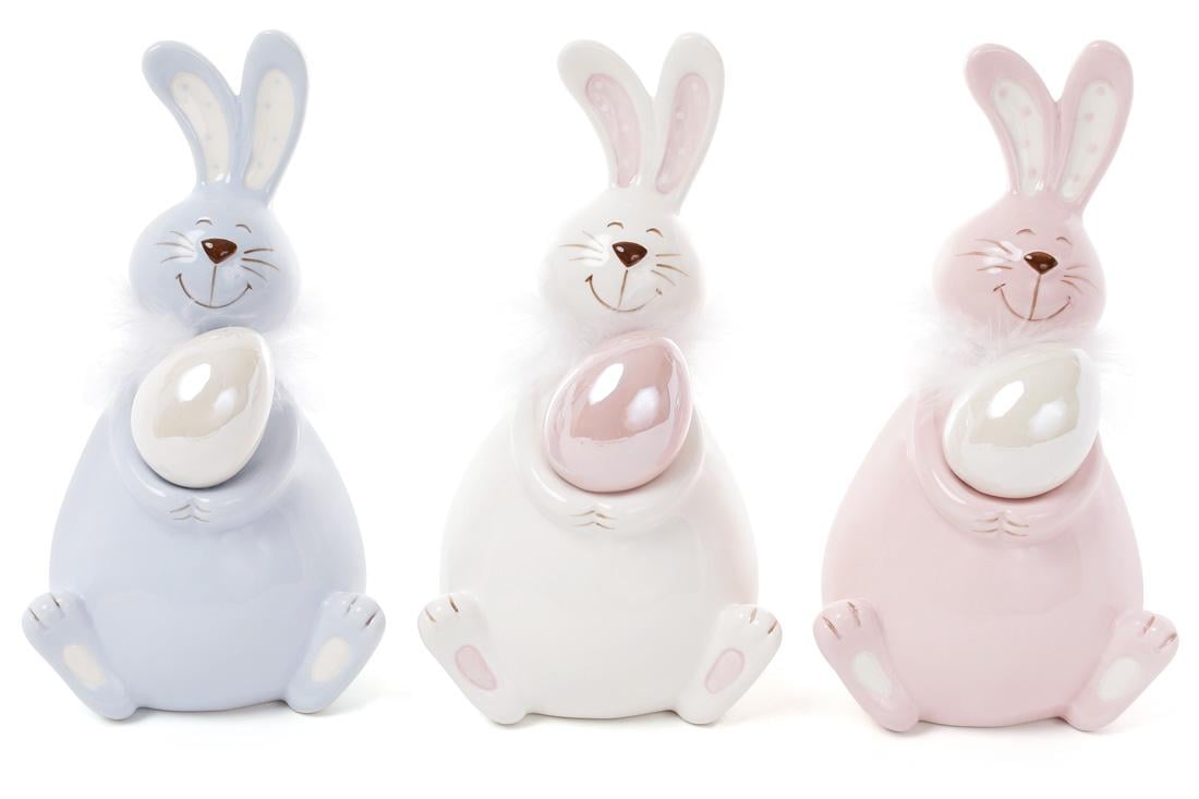 Декоративная пасхальная фигурка BonaDi Зайчик 4 шт. (834-788)