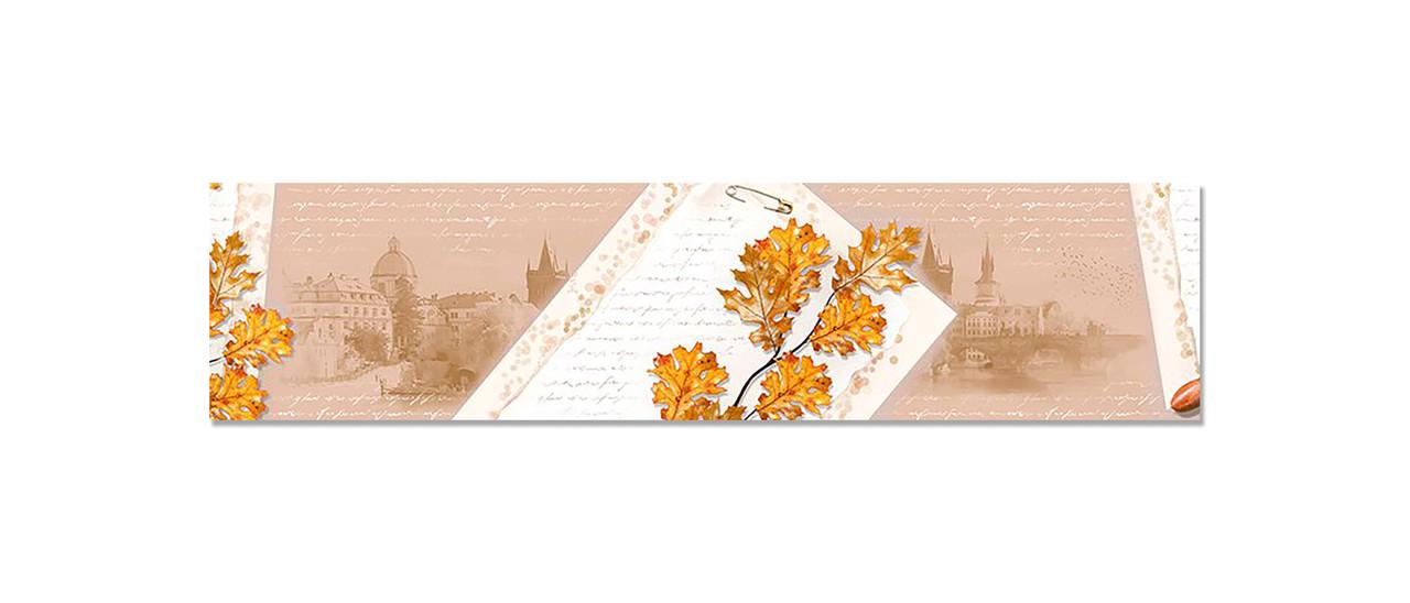 Наклейка виниловая 3D Zatarga Дубовые листья 600х2500 мм (1274514252)