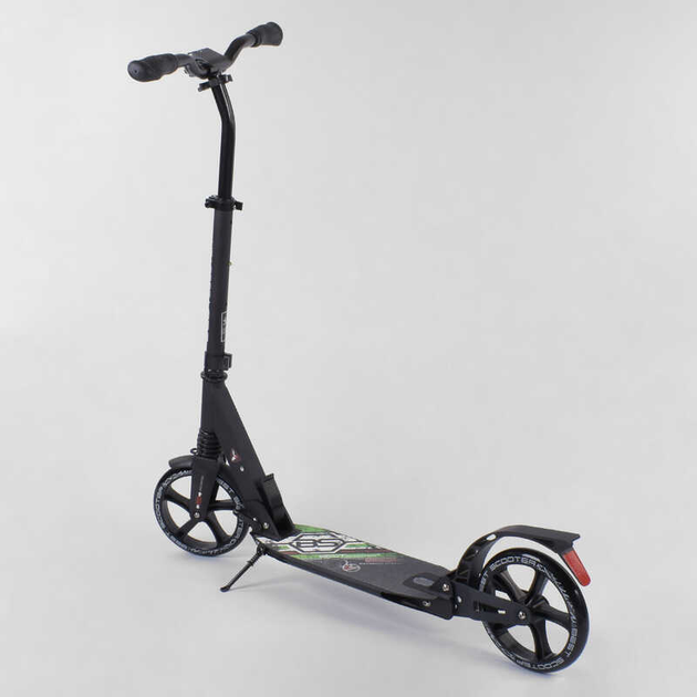 Самокат алюминиевый Best Scooter 33006/4 колеса PU/два амортизатора колес d 20 см (25157432)