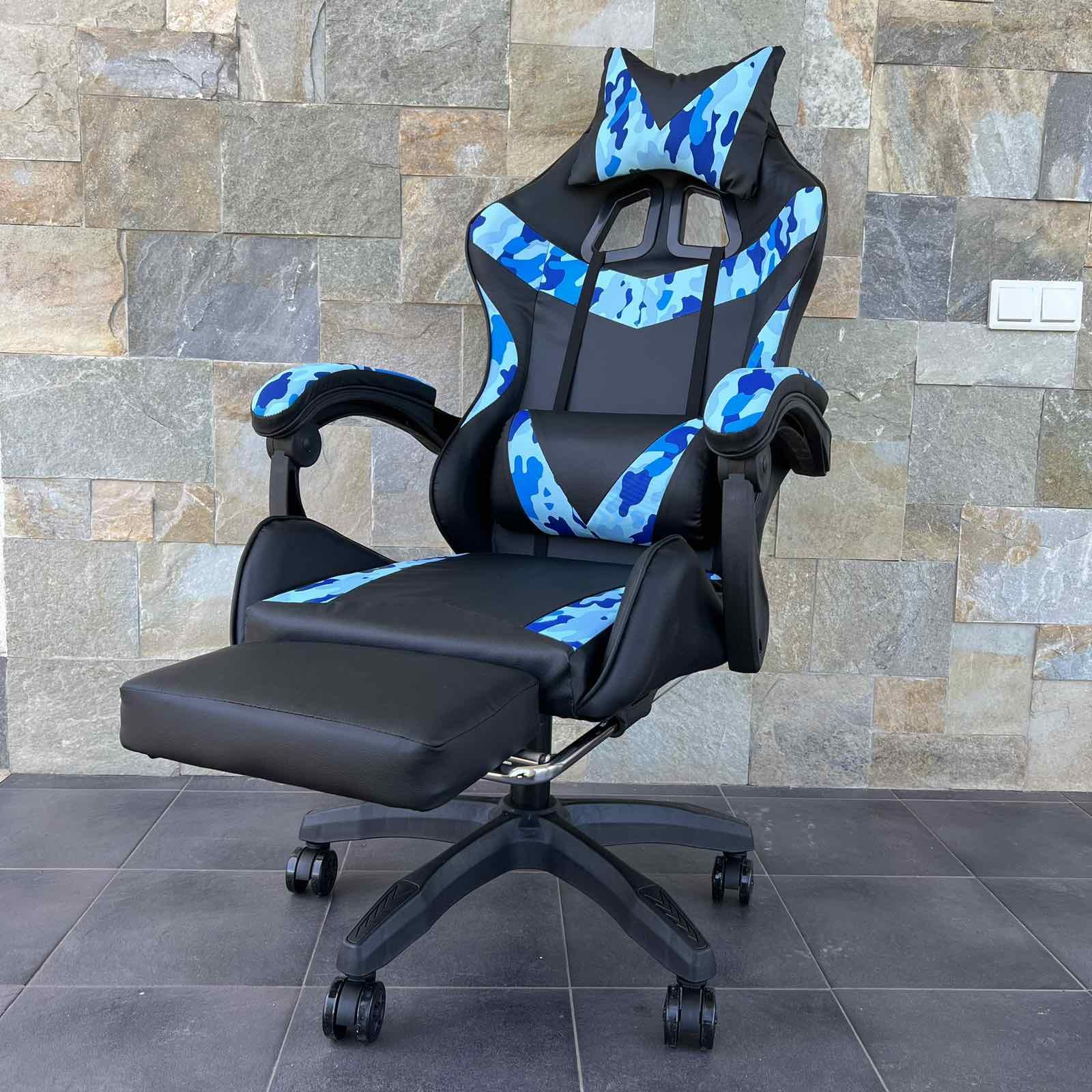 Крісло геймерське Prestige 730 moro Чорно-синій - фото 7 Крісло геймерське Prestige 730 moro Чорно-синій - фото 7