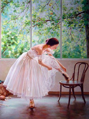Картина по номерам Josef Otten Балерины Балерина 40х50 см в термопакете (3419RA_O-mt) Картина по номерам Josef Otten Балерины Балерина 40х50 см в термопакете (3419RA_O-mt)