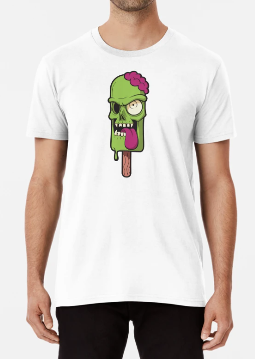 Футболка чоловіча Stedman з принтом Монстр Ескімо XXL Білий (ПН233-11)