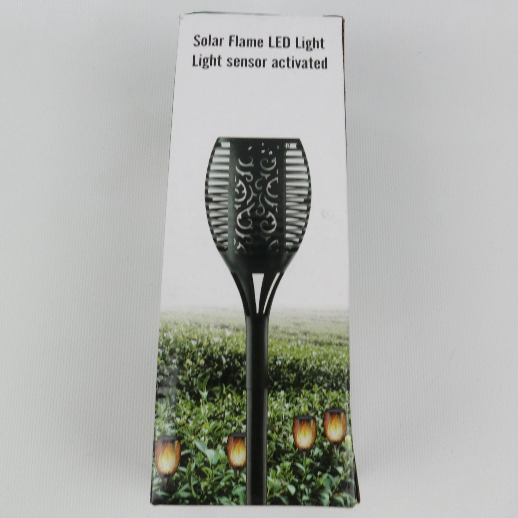 Светильник садовой на солнечной батарее с эффектом пламени 52 см (4123408) - фото 9 Светильник садовой на солнечной батарее с эффектом пламени 52 см (4123408) - фото 9