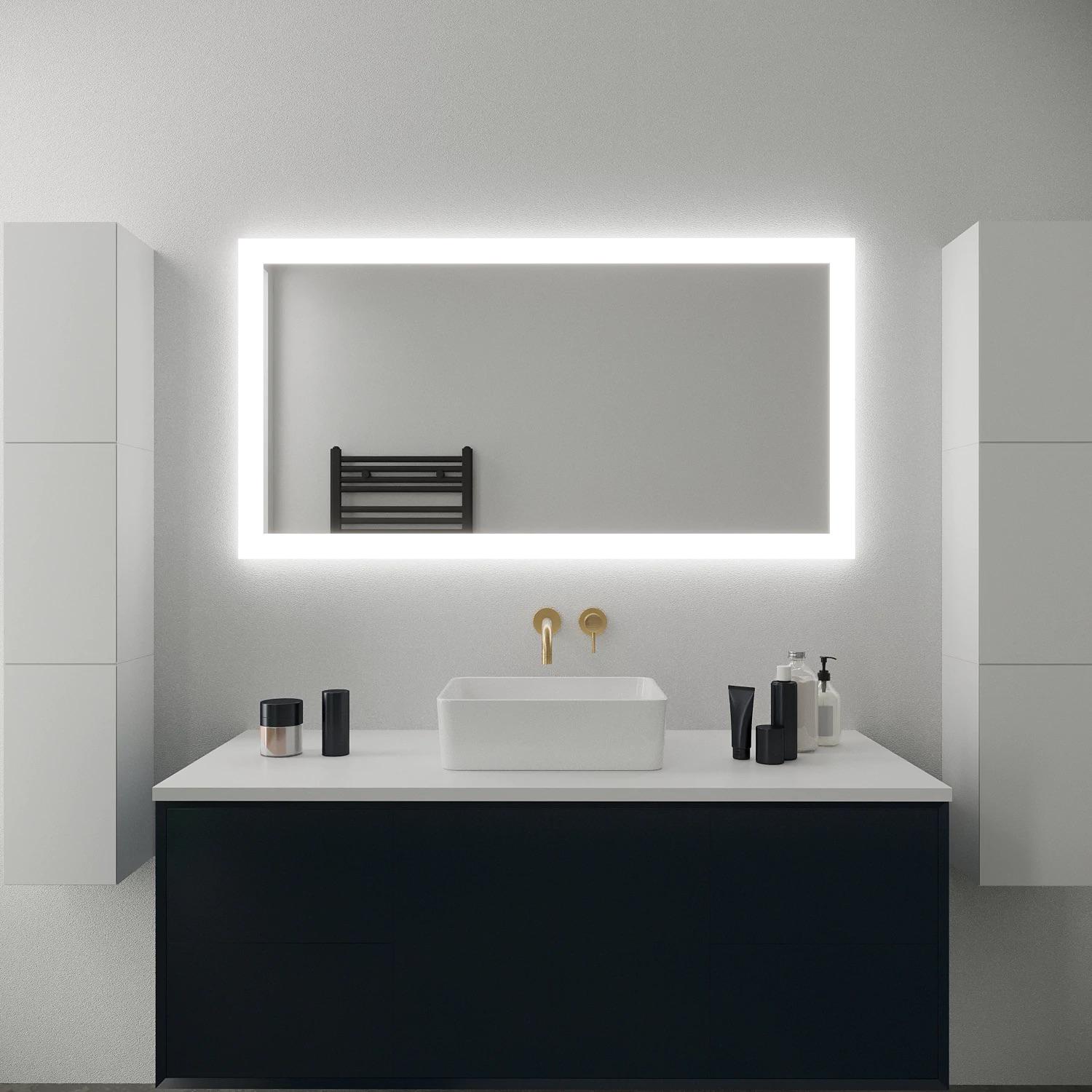 Зеркало Dim Dzerkal PALERA с LED-подсветкой 70х120 см (9555)