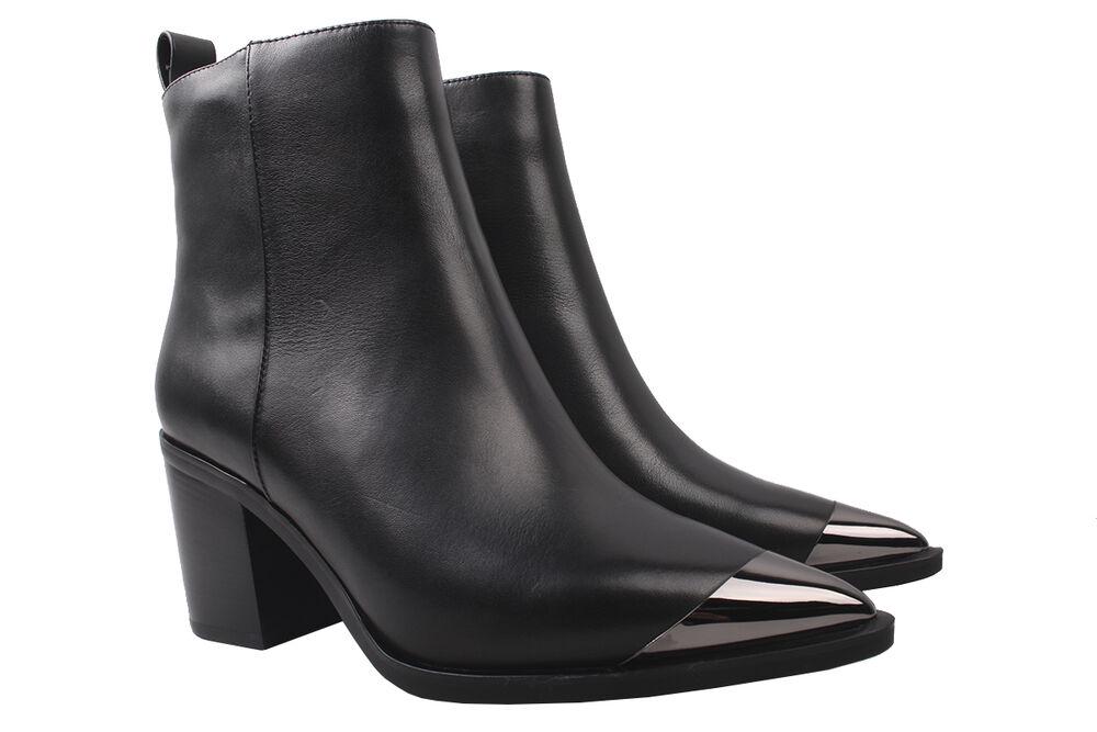 Ботильоны женские Wit Mooni из кожи р. 37 Черный (38-9DH)