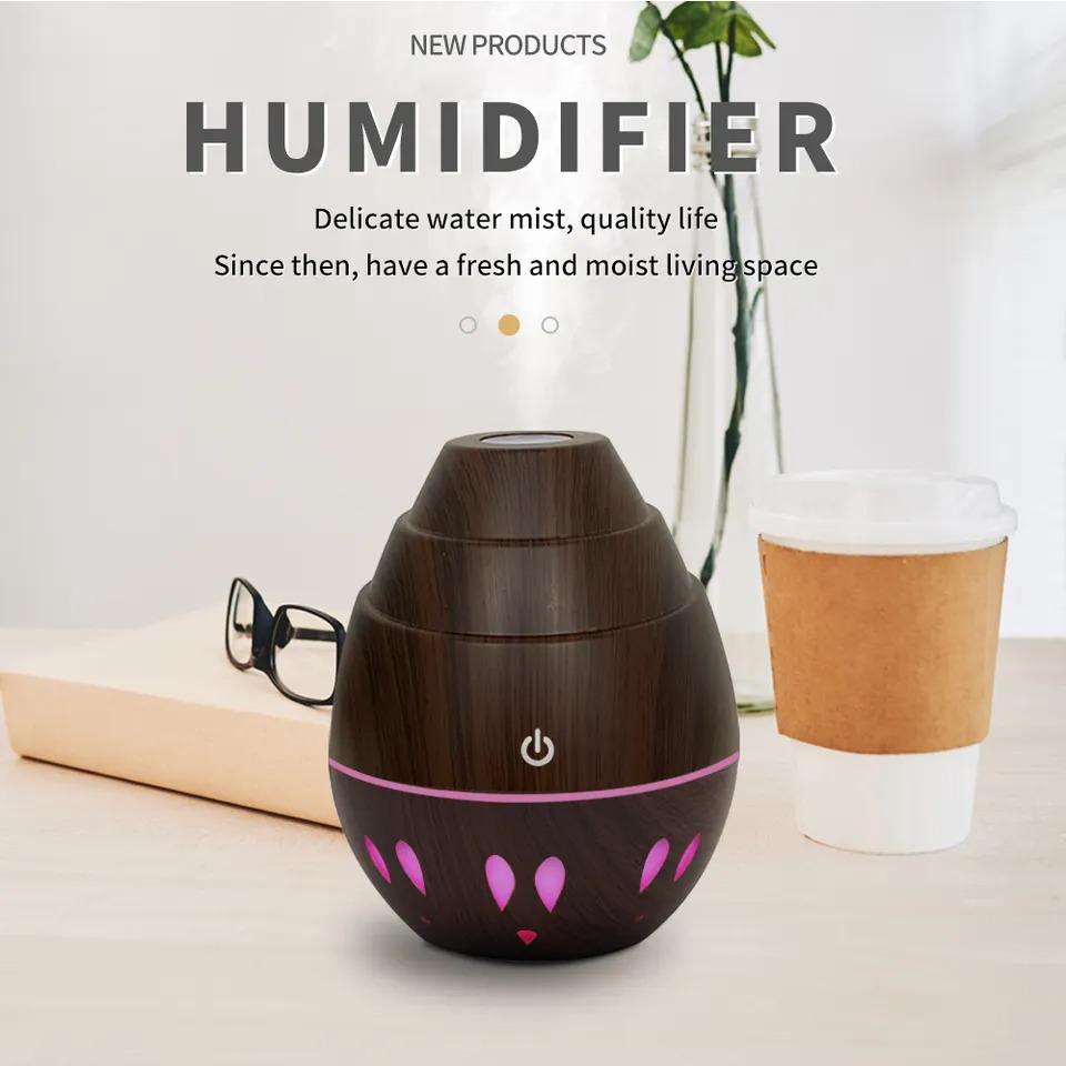 Увлажнитель воздуха Humidifier с подсветкой RGB 130 мл - фото 2