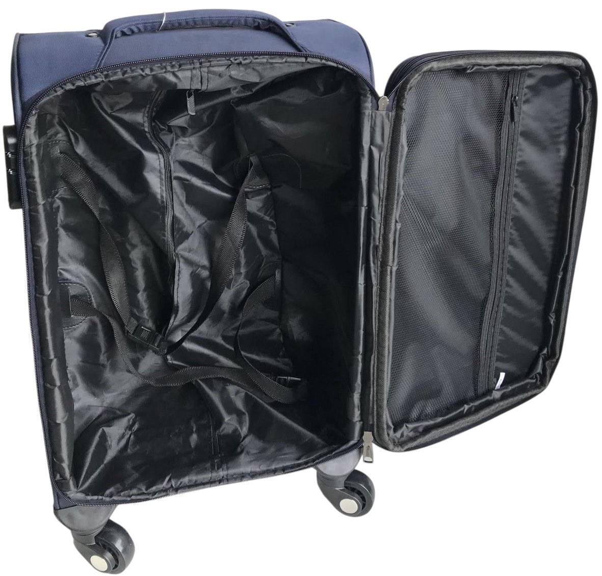 Чемодан гигант на 4-х колесах и регулировкой размера Коричневый (817) - фото 8