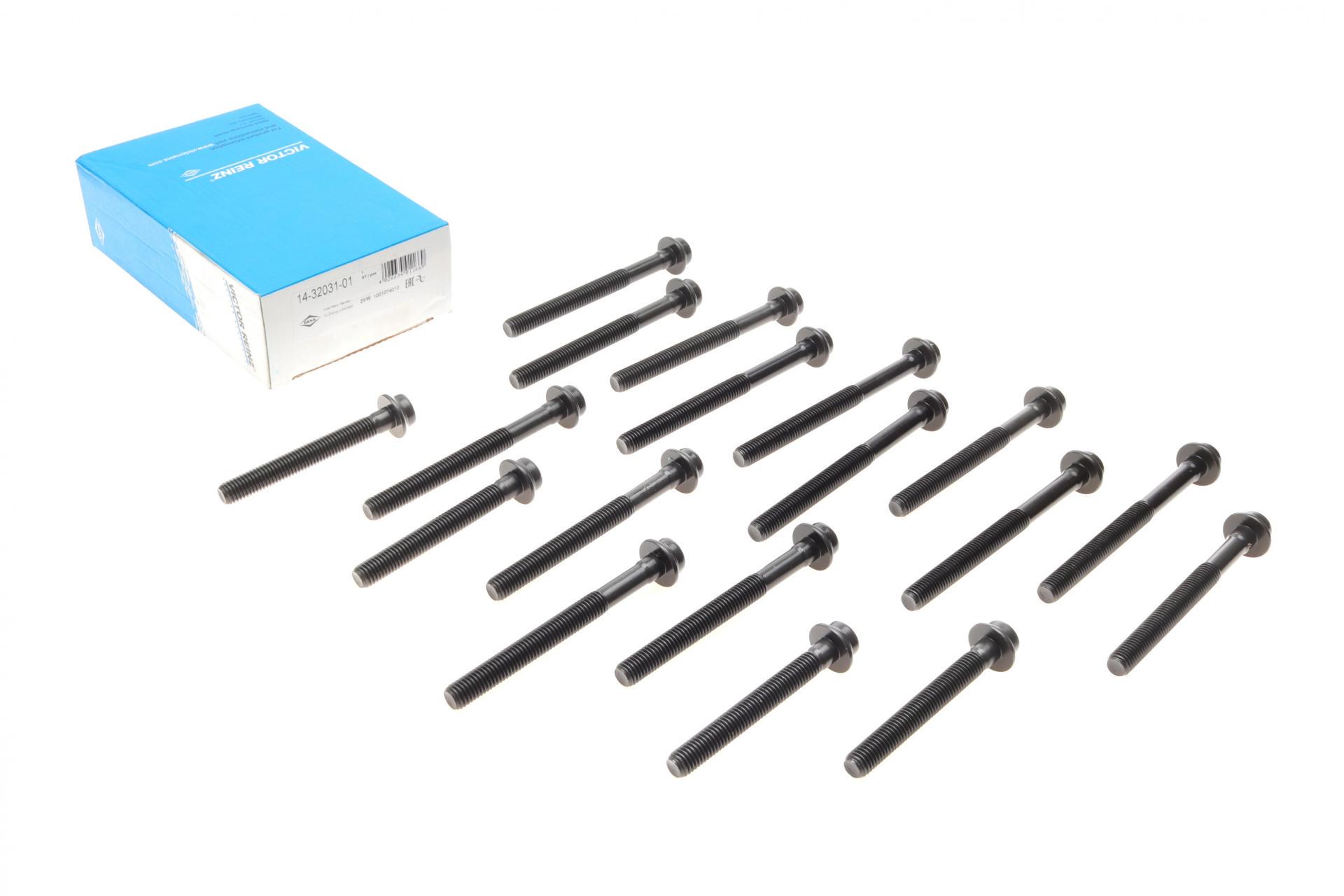 Болты головки Mercedes OM601 18 шт. (14-32031-01)