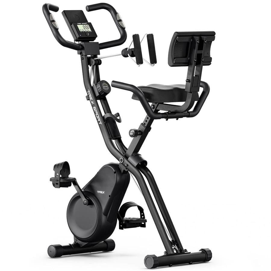 Велотренажер складной Trex Sport TX-390XB TRIBER магнитный Черный (5636)