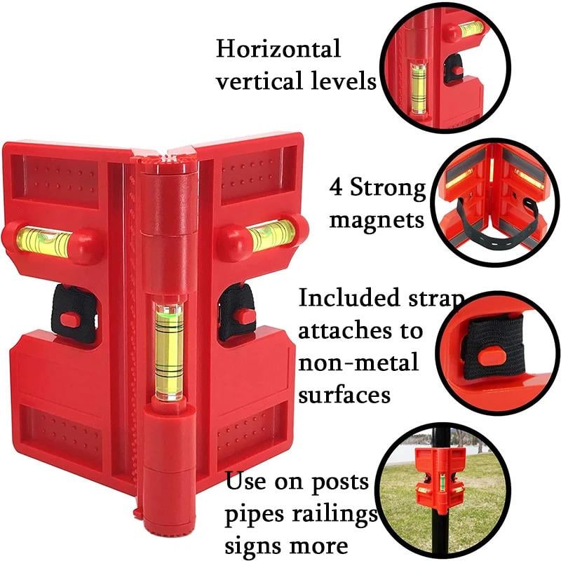 Уровень магнитный регулируемый складной (891378) - фото 7 Уровень магнитный регулируемый складной (891378) - фото 7
