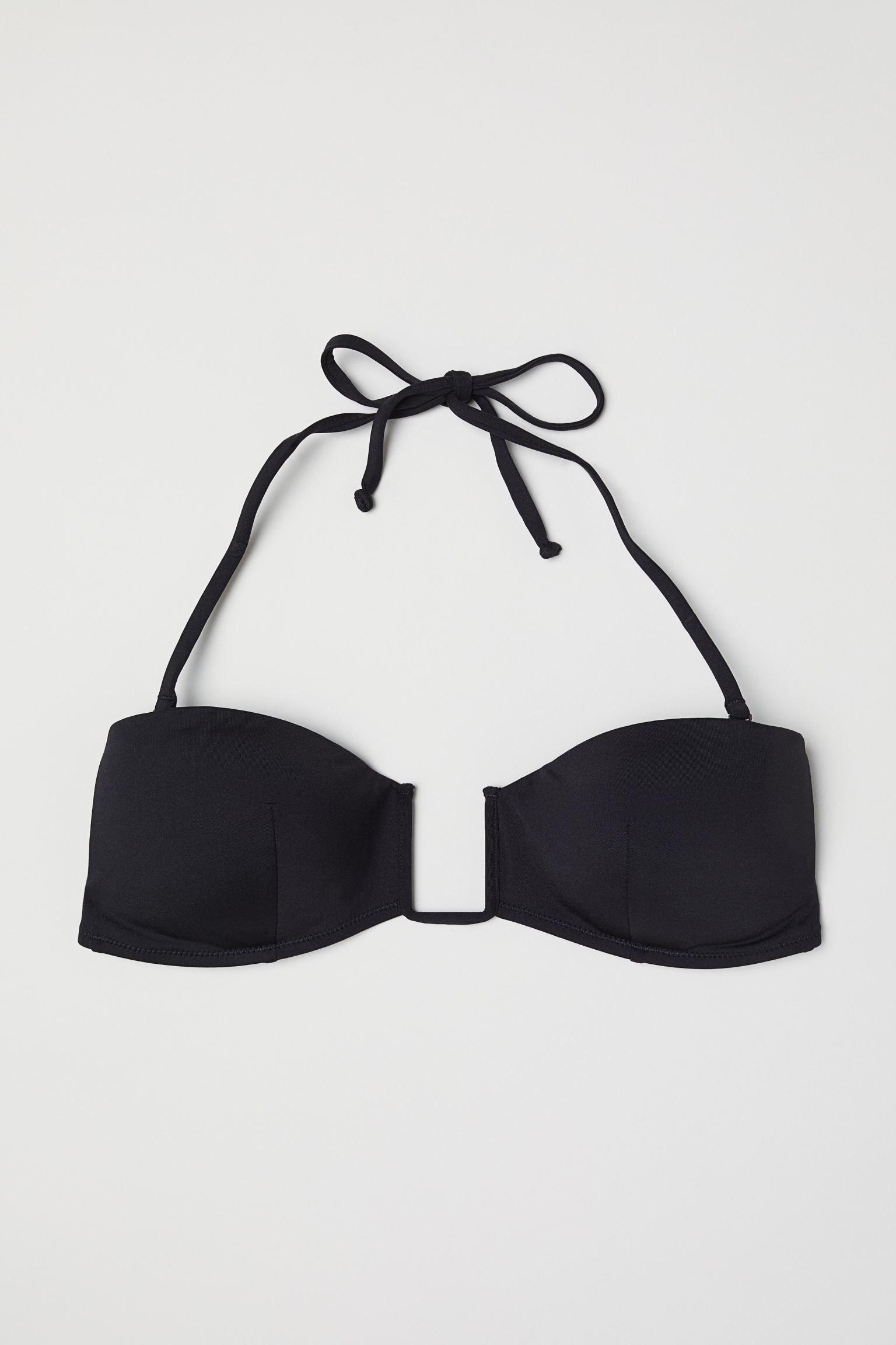 Лиф купальный H&M р. 34 Черный (11045871347)